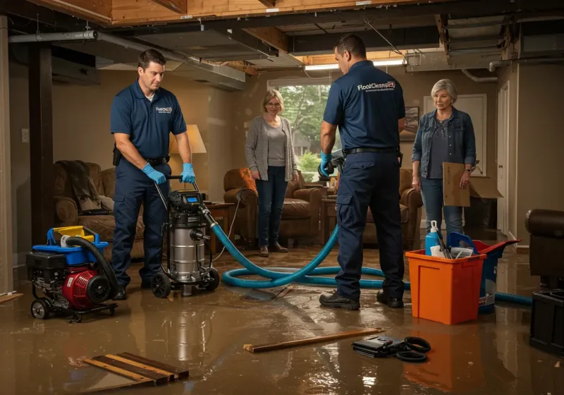 Basement Water Extraction and Removal Techniques process in Wentworth, NC