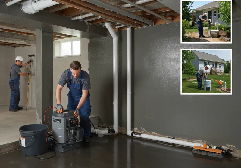 Basement Waterproofing and Flood Prevention process in Wentworth, NC